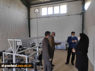 بازدید معاونت مالی و اداری  و مدیر مالی دانشگاه فنی و حرفه ای استان گلستان از آموزشکده فنی و حرفه ای دختران کوثر گنبد کاووس  6