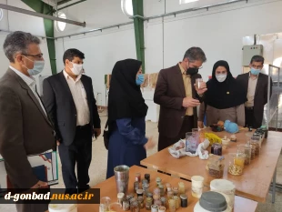 بازدید آقای دکتر زمانی معاونت اداری، مالی و مهندس رفیعی سرپرست دفتر امور فنی و نظارت بر طرحهای عمرانی دانشگاه فنی و حرفه ای از آموزشکده فنی و حرفه ای کوثر گنبد کاووس  4