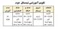 قابل توجه دانشجویان : تقویم آموزشی نیمسال دوم